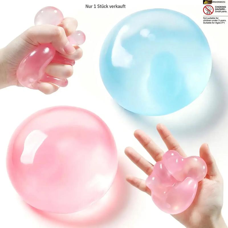 1 Stück Stressball mit Kokosöl, formbar, ohne Rückfederung, Stressabbildungsball, handgefertigter Quetschball mit Kokosöl, Spielzeug zur Angstlinderung, Anti-Stress-Spielzeug