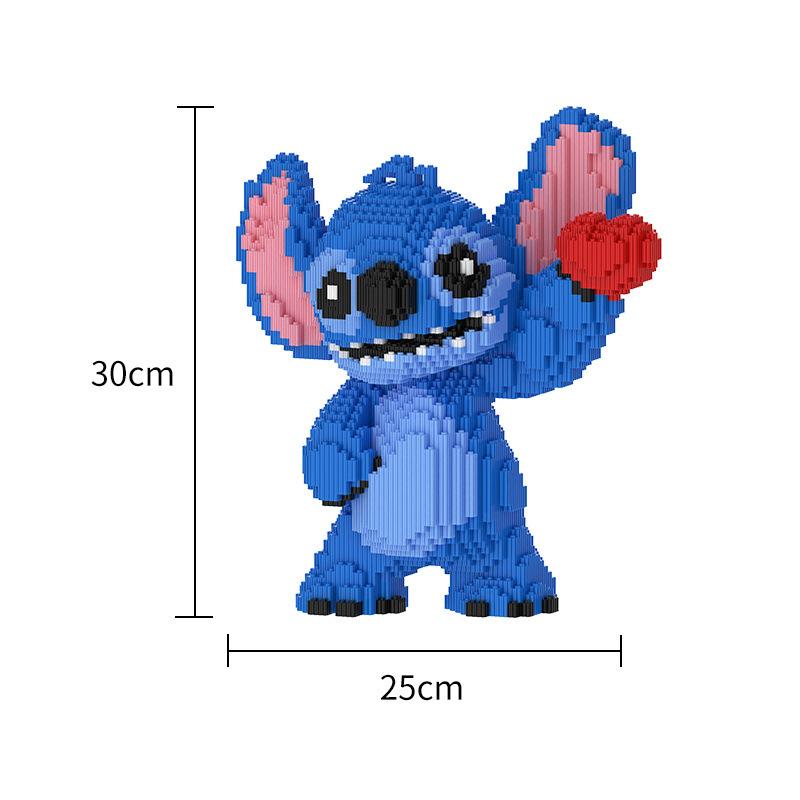 2025 Best-Selling Assembled Building Block Toy - Stitch Ornament, a Creative and Educational Gift for Children and a Stress-Relieving Gift for Adults