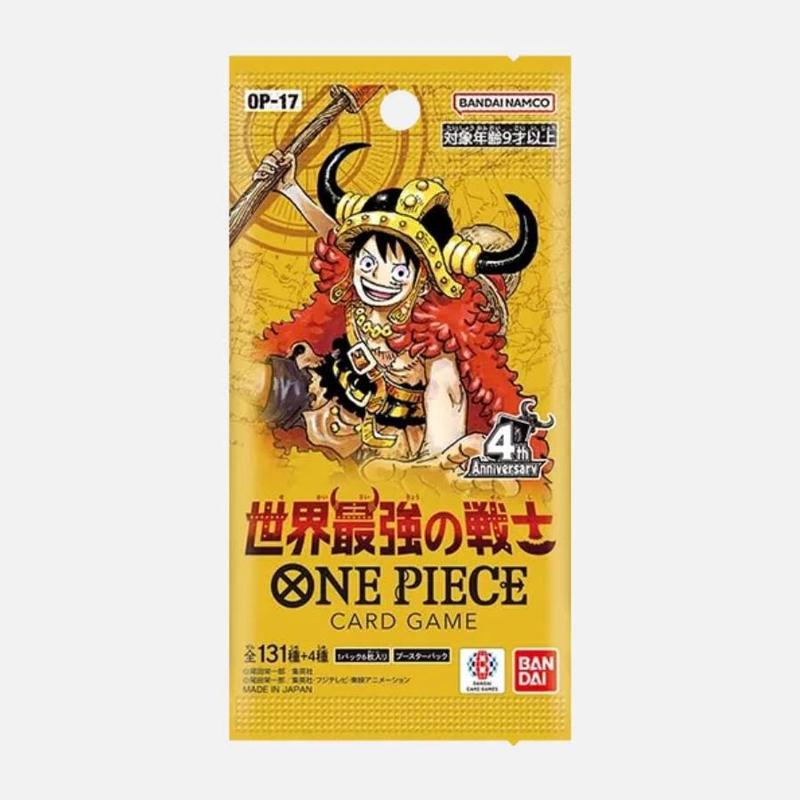 6x OP-17 The world's strongest warrior Booster Packs JP