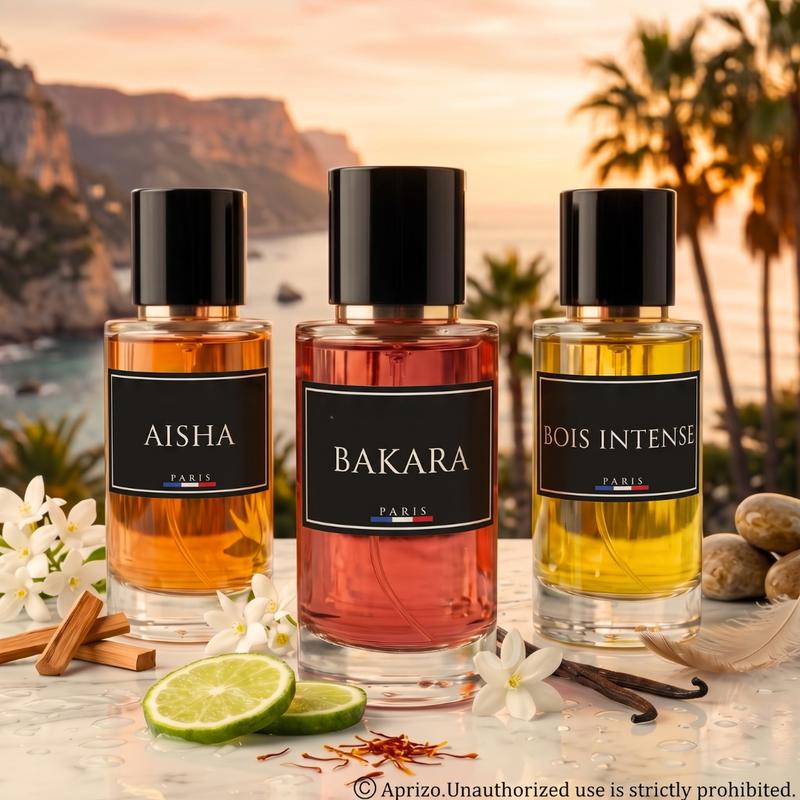 Aprizo - Lot von 3 parfums unisexe B0is intense, Aïsha, Bakar4