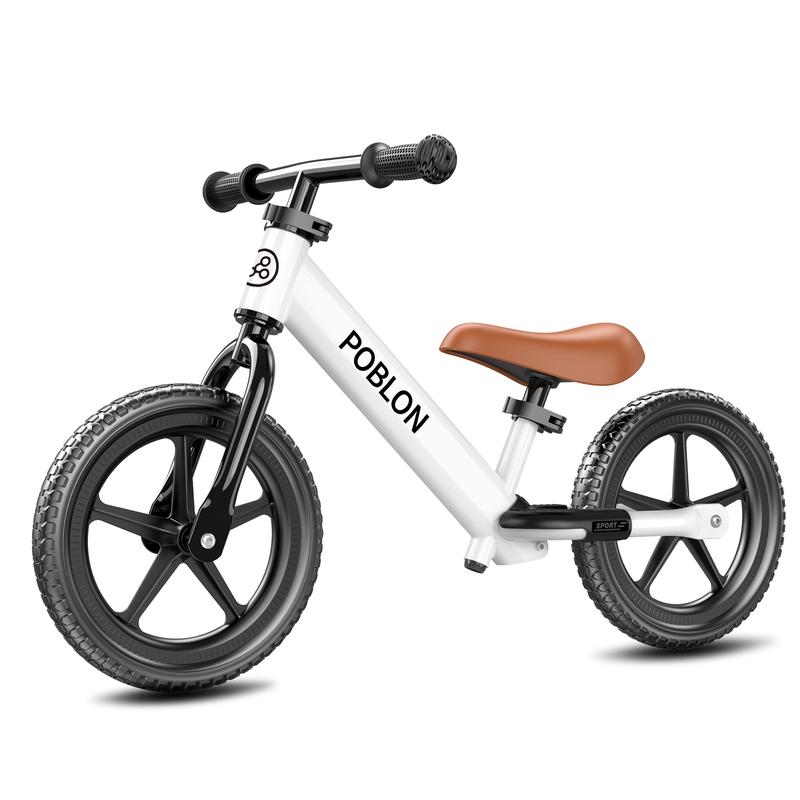 Balancefahrrad für Kinder ohne Pedale, Spielroller, Gleitfahrrad zum Lernen mit verstellbarer Sitzhöhe, für Kinder von 2 bis 5 Jahren – Weihnachtsgeschenk