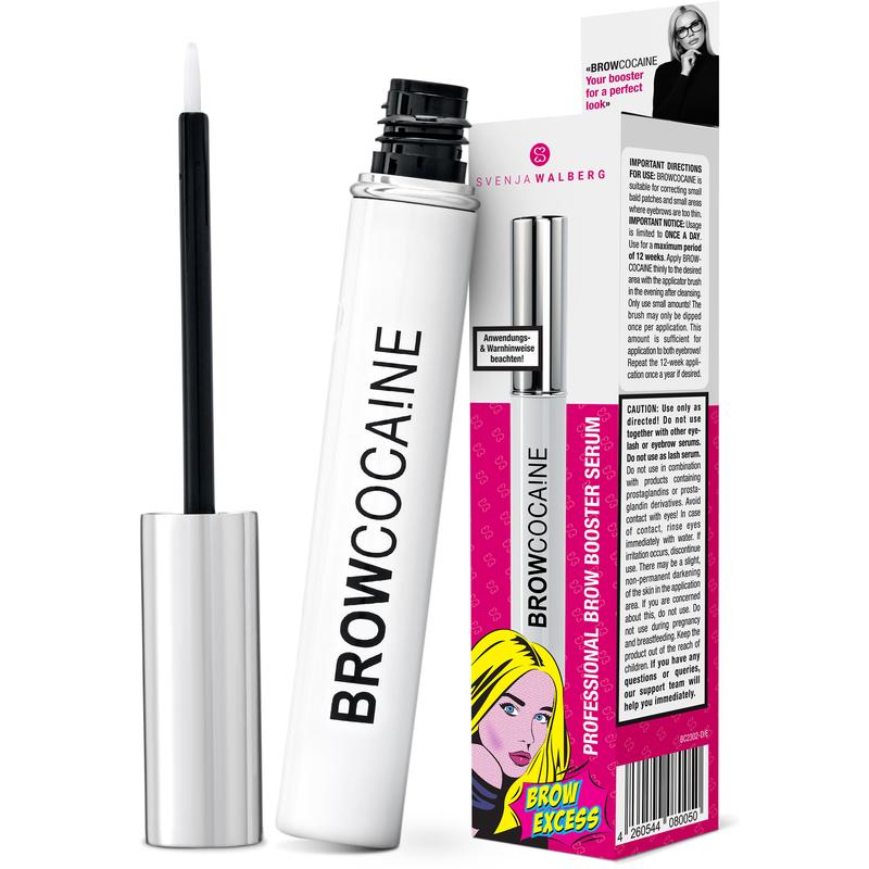 BROWCOCA!NE Augenbrauen-Serum für schnelles Wachstum & volle Brauen | veganer Eye-Brow Booster by Svenja Walberg | Testsieger Augenbrauen-Wachstum MADE IN GERMANY