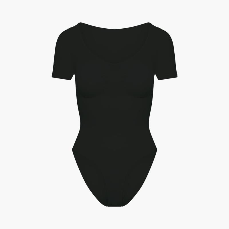 Cfab - T-Shirt Bodysuit Sculpting Shapewear mit Slip