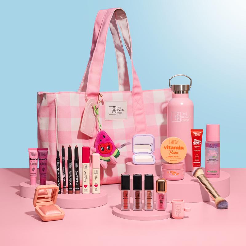Die Ultimative Sommer Beauty Bag - 25-teiliges Make-up & Pflegeset - The Beauty Crop