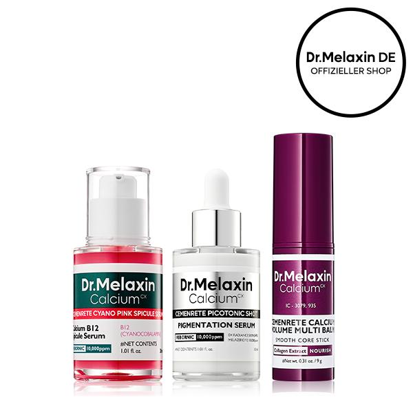 [Dr.Melaxin Official] Anti-Aging Set Pore Spot Skin Care Calcium Collagen Volume Firming Balm for Enhanced Skin Health routine