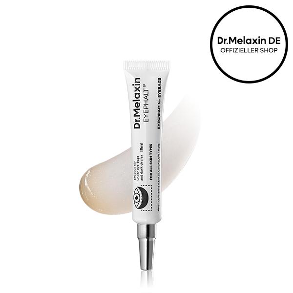 [Dr.Melaxin Offizieller Shop] Eyephalt Augencreme – Gegen Augenringe, Schwellungen und Falten, Anti-Aging Augenpflege mit EGF, Niacinamid & Ceramiden, 10 ml
