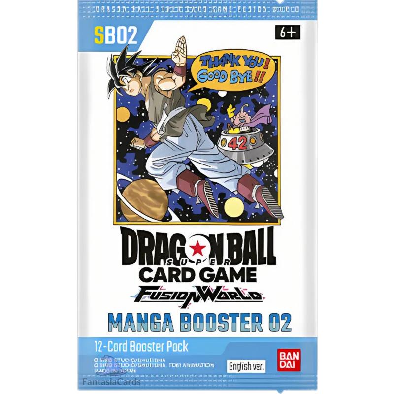 Dragon Ball Super Card Game - Fusion World - SB02 - Manga Booster Pack 02 - Booster