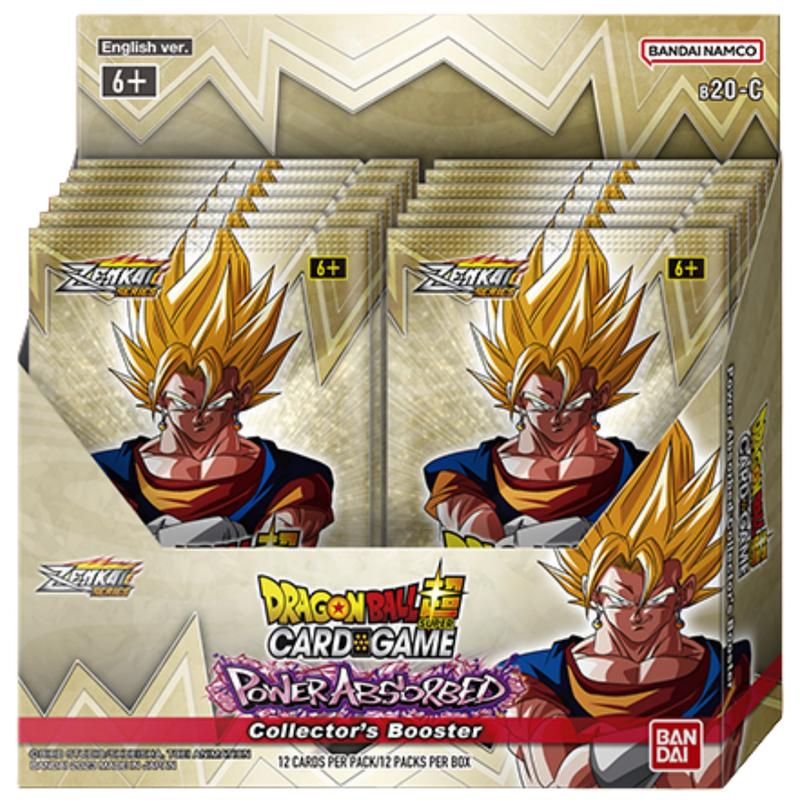 Dragon Ball Super Card Game - Masters - Power Absorbed - Collectors Display [ENG]