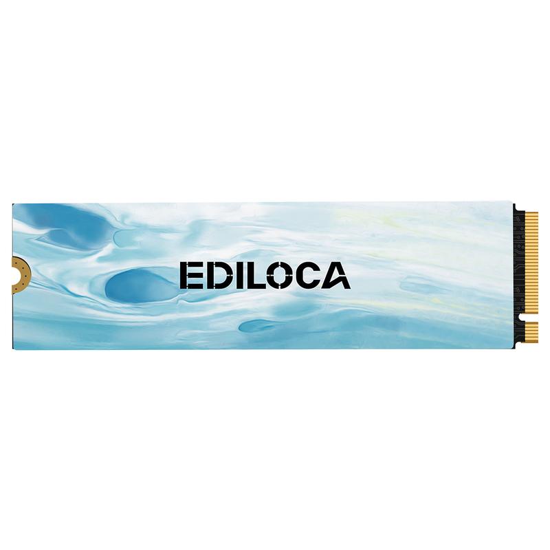 Ediloca EN880E M.2 SSD 500 GB / 1 TB / 2 TB / 4 TB, NVMe SSD M2 2280, PCIe Gen 4 x4, Lesegeschwindigkeit bis zu 7100 MB/s, interne Festplatte für Laptop und Desktop