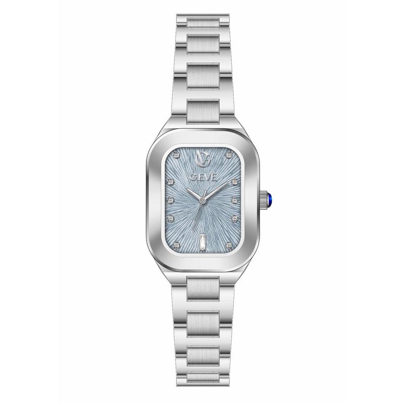 Eleganze G.EVE Frost Lumière Armbanduhr in Silber und Gold