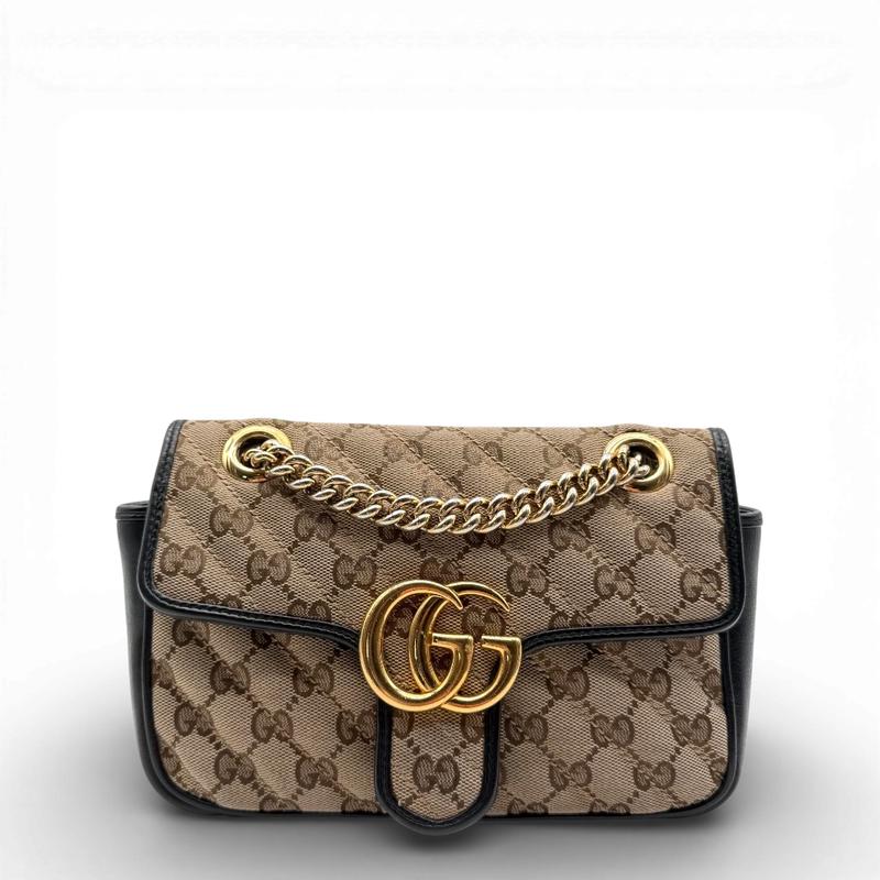 Gebrauchtes Gucci Umhängetasche Marmont Small GG