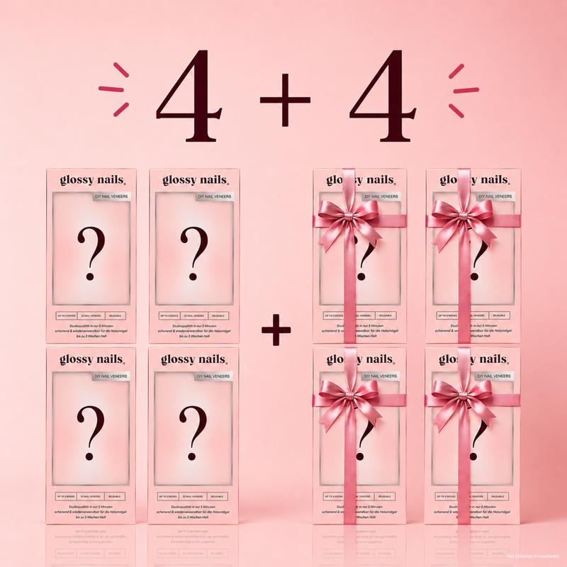 Glossy Nails Blind Bundle I 4+4