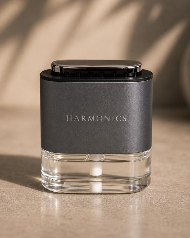 Harmonics Secret Auto Duft - Dezent und Langanhaltend für Ihr Fahrzeug - Elegante Befestigung am Lüftungsgitter