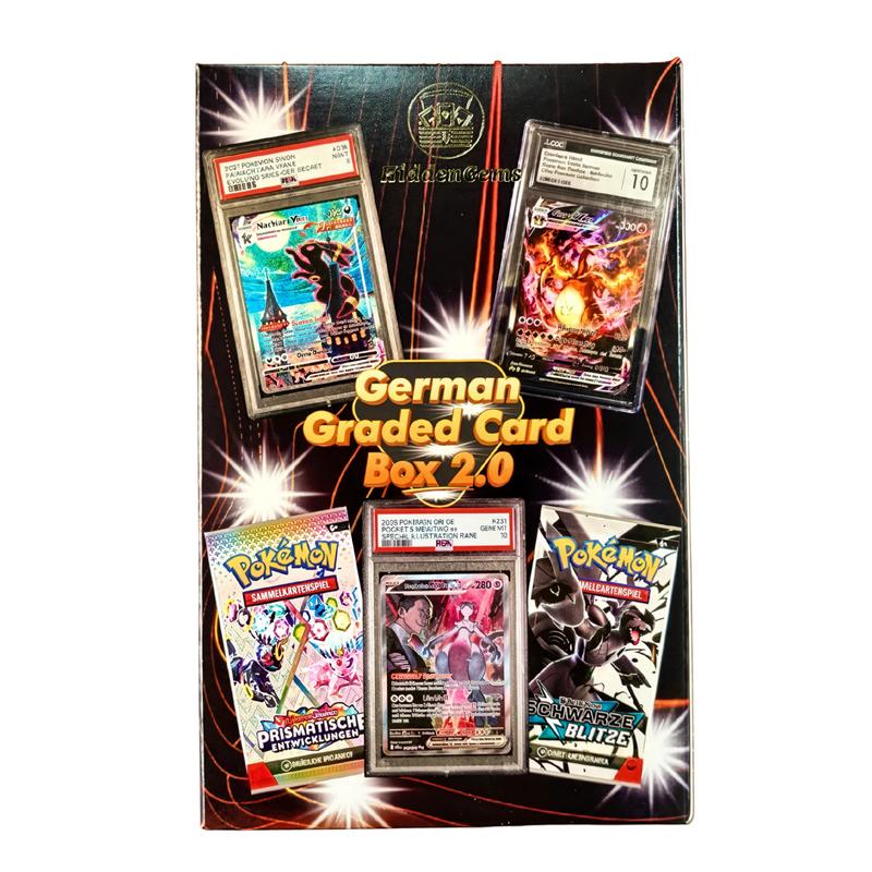 Hidden Gems Pokémon German Graded Card Booster Box 2.0