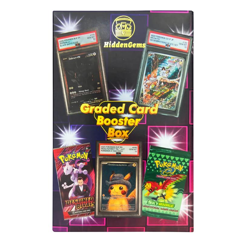 Hidden Gems Pokémon Graded Card Booster Box 2.0