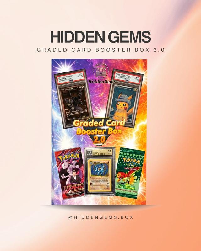 HiddenGems Graded Card Booster Box 2.0