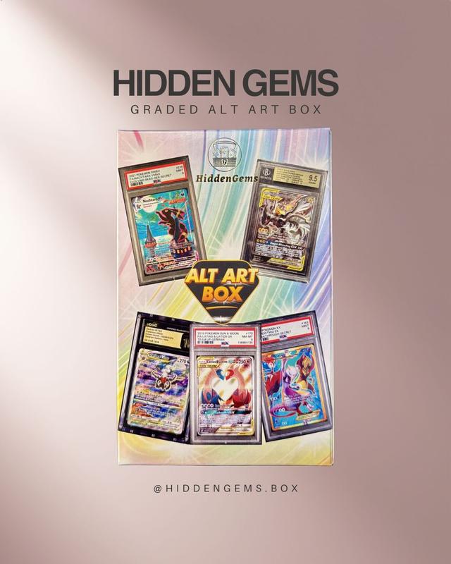HiddenGems Pokémon Alt Art Party Box Mystery