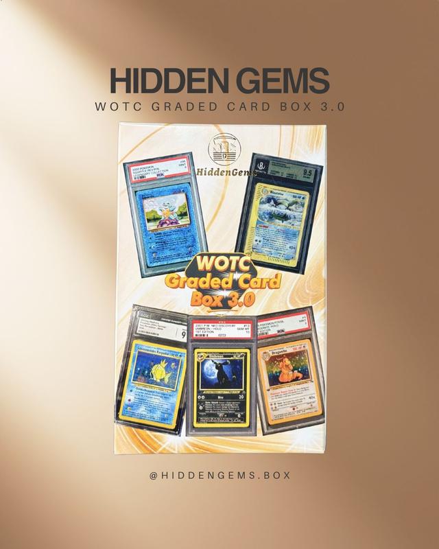 HiddenGems Vintage WOTC Graded Card Box 3.0 Mystery