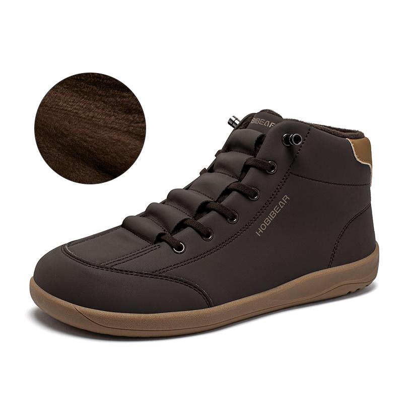 HOBIBEAR - Unisex breite Barfußstiefel für Männer und Frauen, Wanderschuhe, Outdoor-Walking
