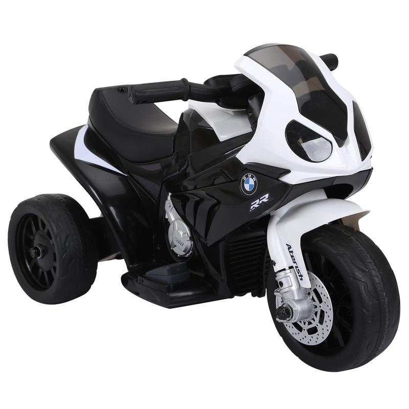 HOMCOM Elektro Kindermotorrad Kinderfahrzeug Elektro-Dreirad mit Akku PP + Stahl 66 x 37 x 44 cm