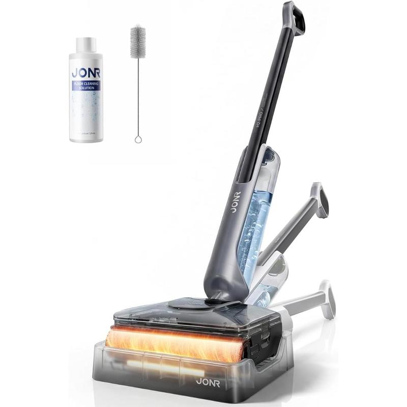 JONR H2 PRO Staubsauger für Flüssigkeiten und Feststoffe, 20.000 Pa, innovatives Design ohne Gerüche | Selbstreinigung mit energiesparendem PTC, 1.500‑ml‑Wassertank, 180° flach ausklappbar, geeignet für Küche, Schlafzimmer und Wohnzimmer