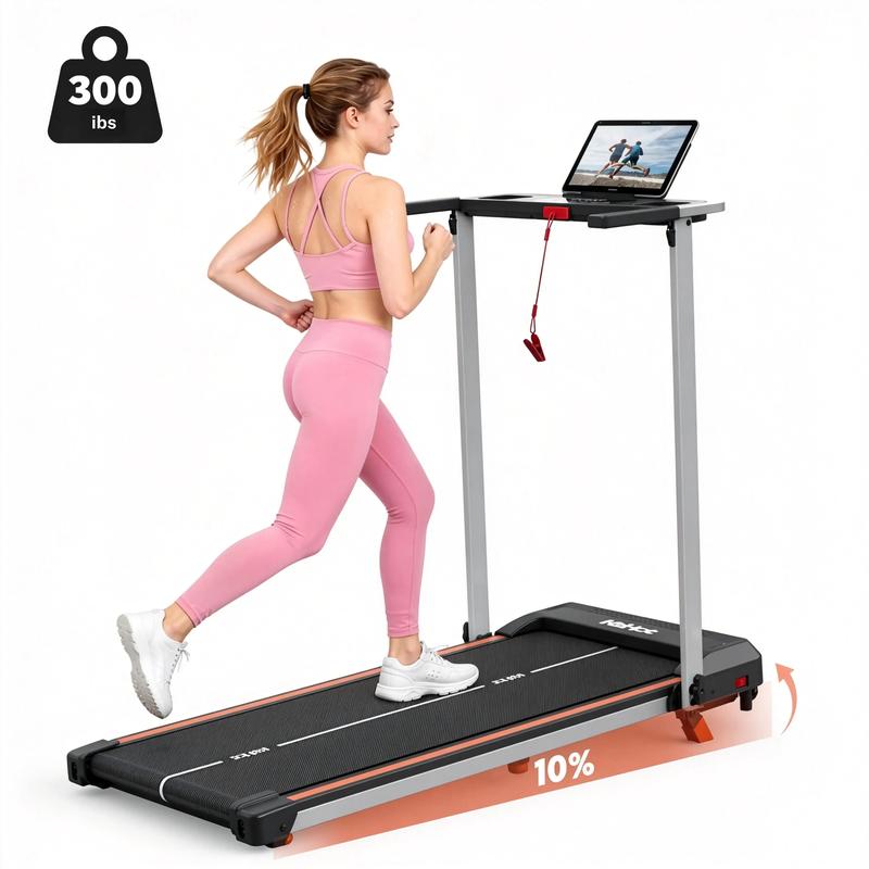 KeHot Laufband für Zuhause Walking Pad 3 in 1 Klappbar Leise mit App Steuerung 1 12km/h 300LBS Belastbarkeit