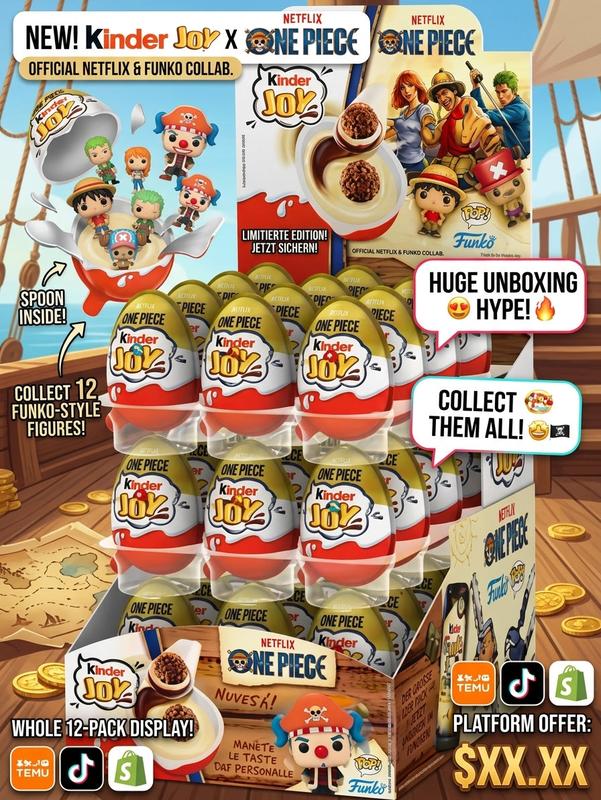 Kinder Joy One Piece Edition 24x20g