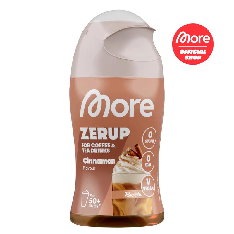 More Nutrition Barista Zerup - süße Flavour ohne Zucker und Kalorien für Heißgetränke oder kalte Drinks