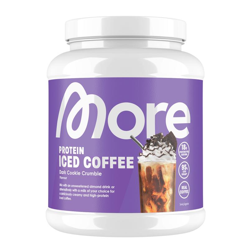 More Nutrition Protein Iced Coffee - Eiskaffee-Genuss mit 19g Protein und 95% weniger Zucker
