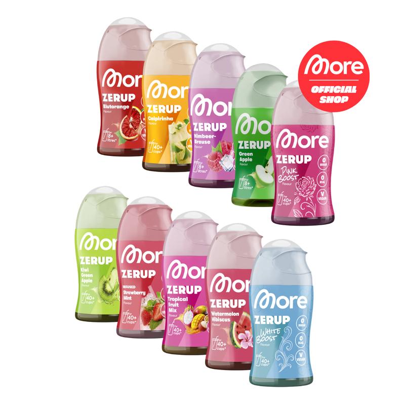 More Nutrition Zerup 10er Bundle - Live Exclusive