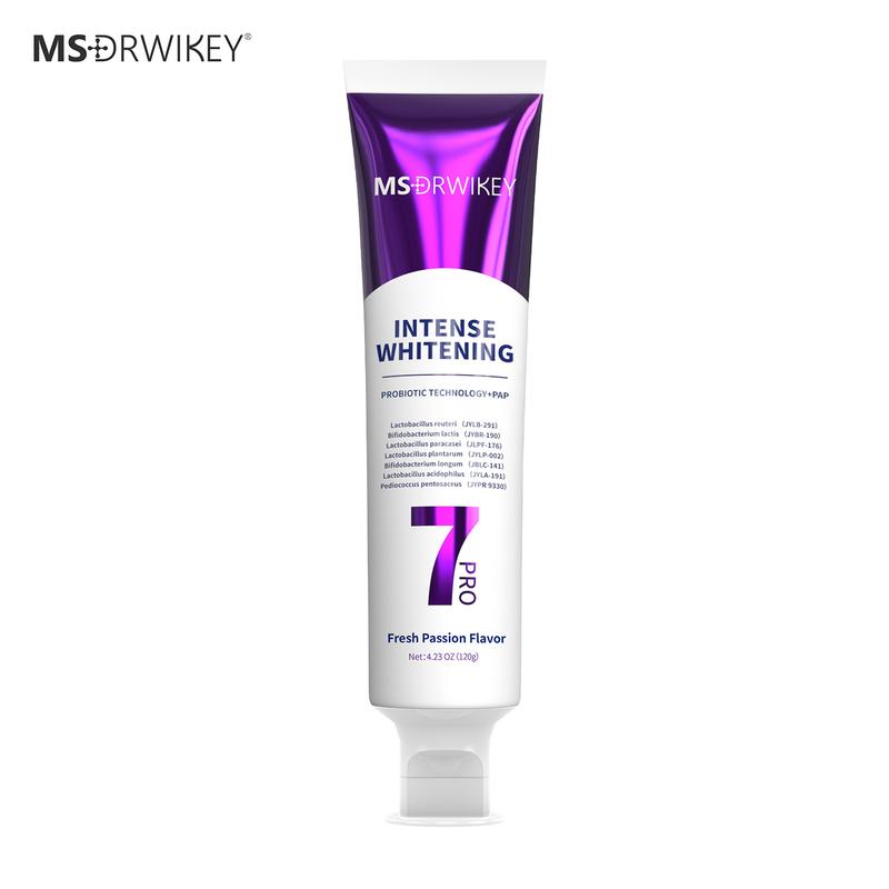 MS-DRWIKEY 7-Pro Zahnpasta | Sanfte Pflege | Frischer Atem
