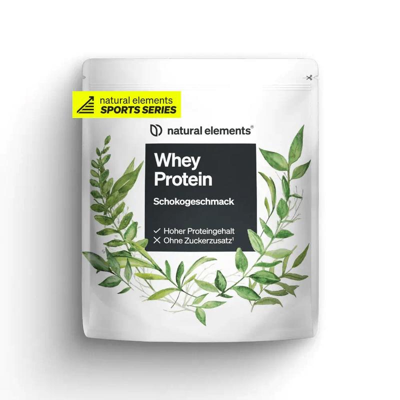natural elements Whey Protein Pulver 1kg, 23g Protein pro Portion