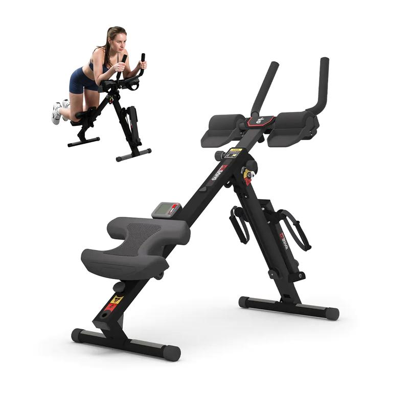 [New Year, New deals] Faltbare Bauchmaschine mit Muskelaufbau, AB Core Trainer Pro, Bauchtraining und Ganzkörperkonditionierung, Sommer