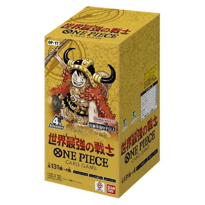 One Piece Card Game – OP17 – The World's Strongest Warriors – Booster Display (JP)