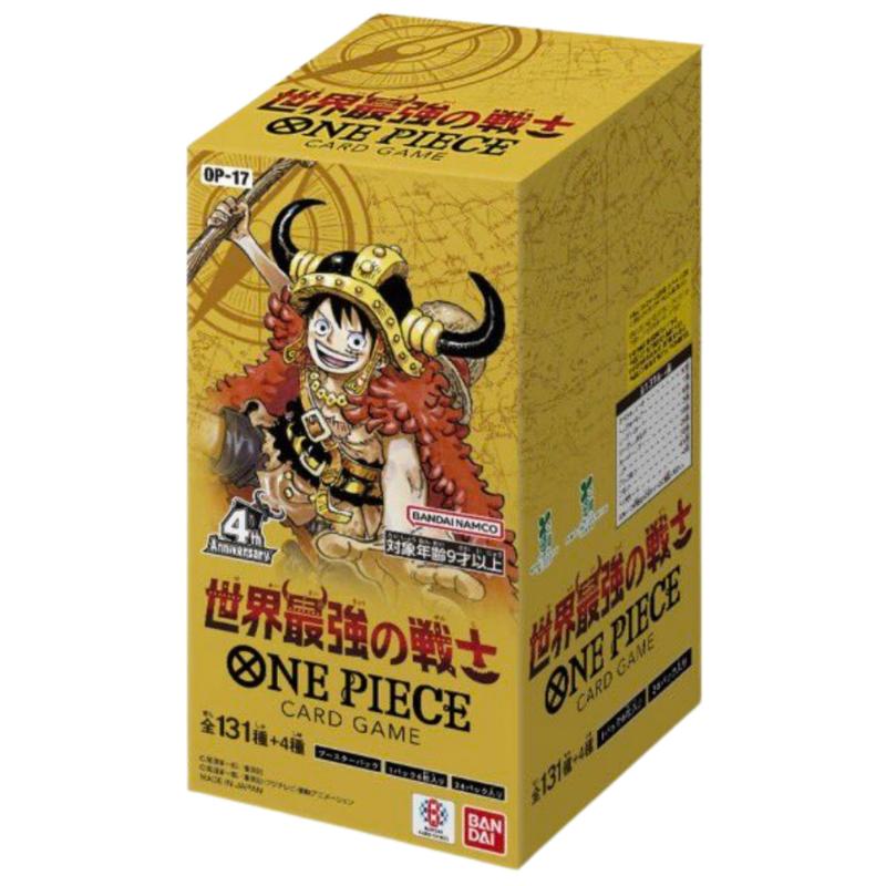 One Piece Card Game - OP17 - The Worlds Strongest Warriors - Display [JP]