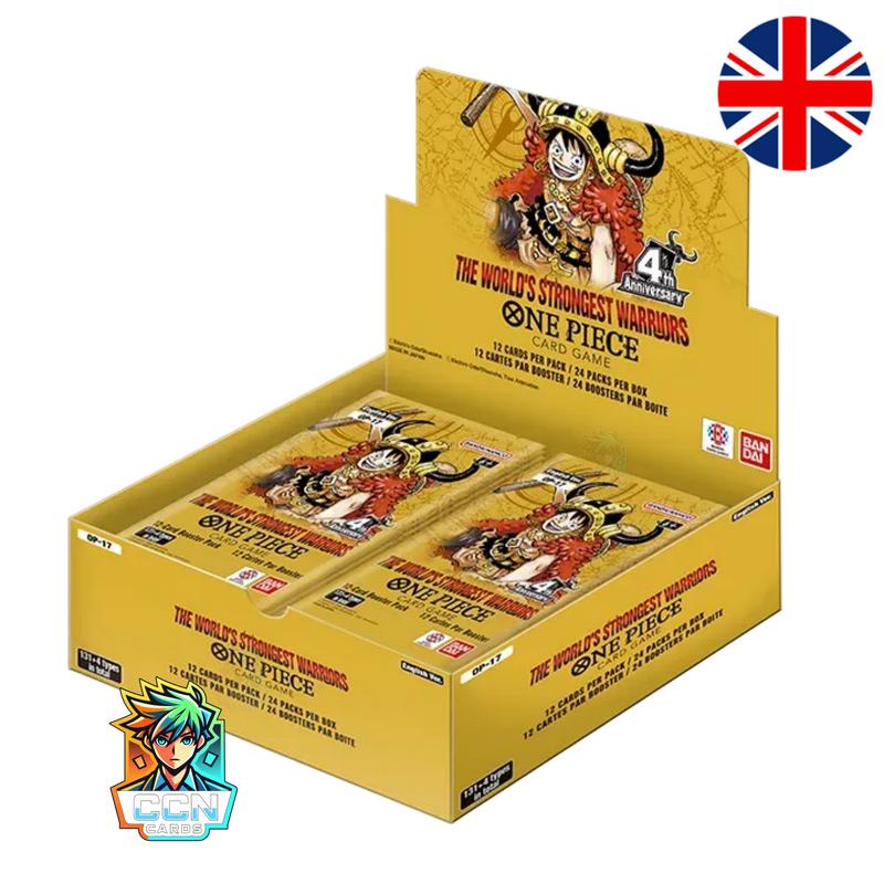 One Piece - OP17 The World’s Strongest Warriors Display - ENG