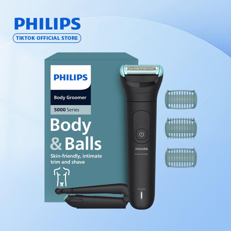 Philips Body & Balls Körperrasierer Mit Triple Protect-Rasiersystem 3000 Series -BG3485/15 / 5000 Series BG5475/15