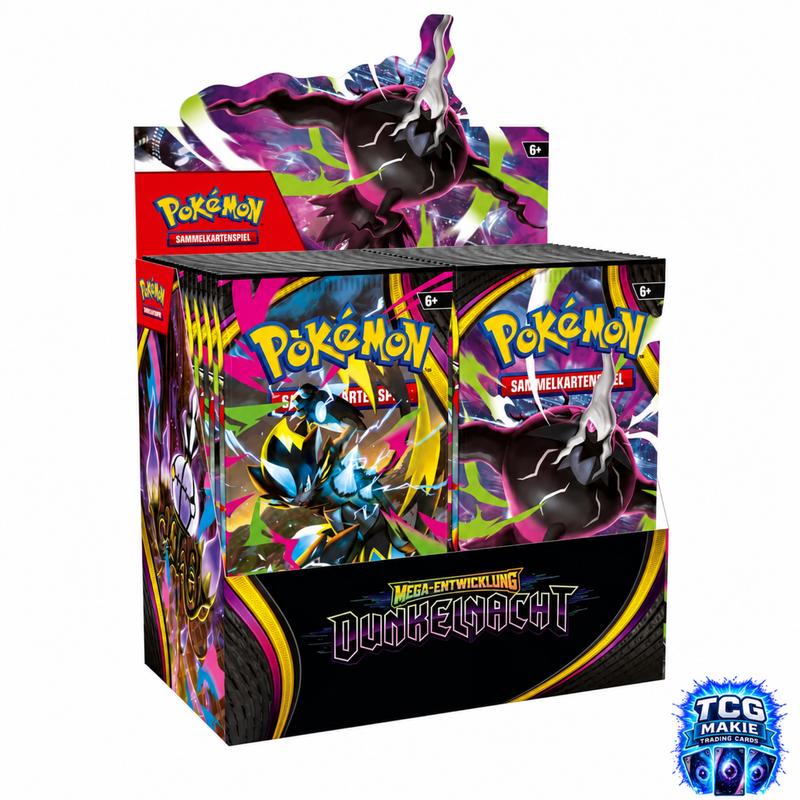 Pokémon Display Mega-Entwicklung: Dunkelnacht | 36 Booster | Deutsch | OVP & Neu