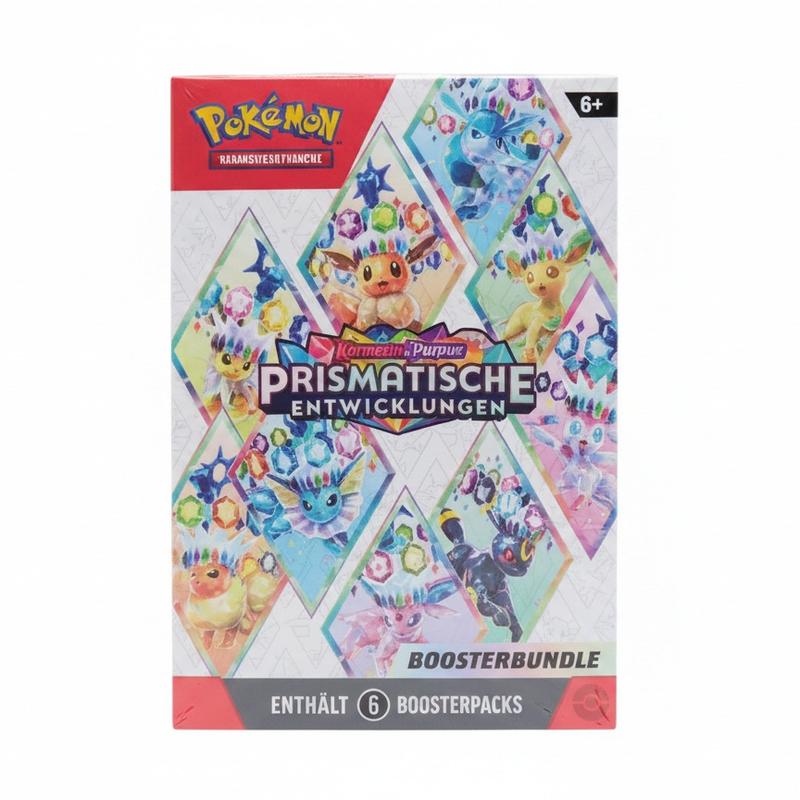 Prismatische Entwicklungen Boosterbundle | Deutsch (enthält Prismatische Entwicklungen Booster) (Boxbreak oder Sealed)