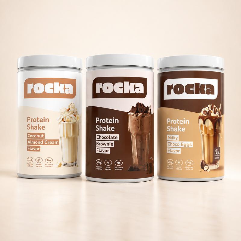 Protein Bundle Chocolate Brownie -Milky Choco Eggs - Coconut Almond Cream