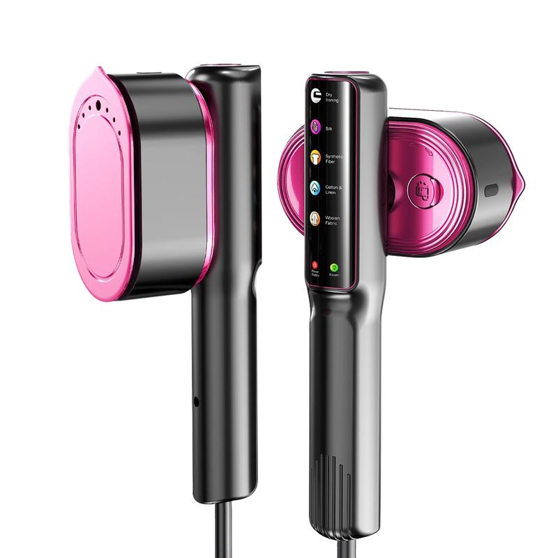 Reisebügler mit Dual‑Voltage (100–240 V), schnelles Aufheizen in 15 s, tragbarer Handbügler, 2‑in‑1 Bügler und Bügeleisen für Reisen nach globalen Zonen, UK und Europa sowie für zu Hause