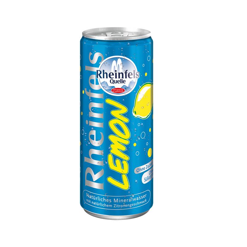 Rheinfels Quelle Lemon – 12x330ml – ohne Zucker – ohne Süßungsmittel
