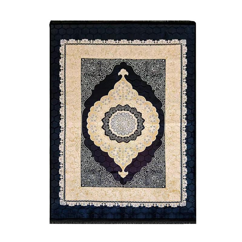 Rutschfester Teppich 200x300 cm – Weicher Designerteppich mit orientalischem Muster