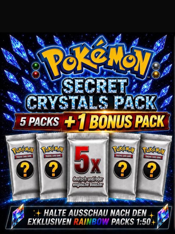 Secret Crystals Pack Pokemon