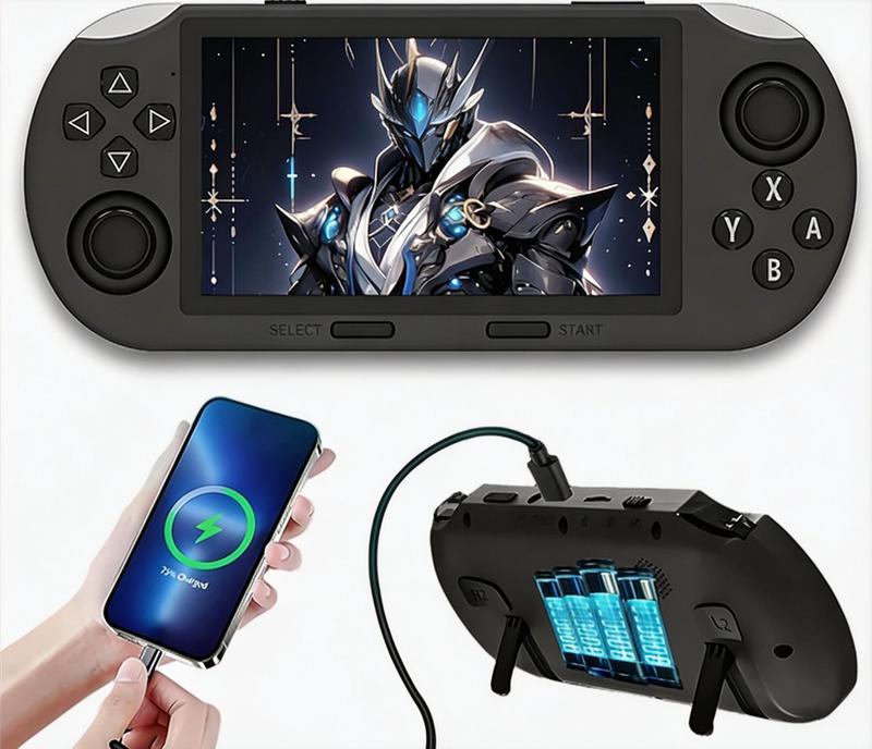 SF3000 Retro-Handheld-Konsole mit 4,5-Zoll-IPS-Bildschirm, 3000-mAh-Akku und 64-GB-TF-Karte – das perfekte Geschenk für Jungen heimkonsolen neu keine