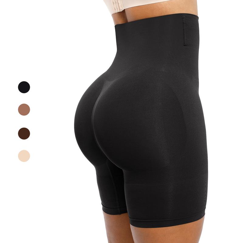 Shapellx Shapewear Formende Shorts für Damen Nahtlos Hoher Bund Körperformung Oberschenkel Slimming Unterwäsche