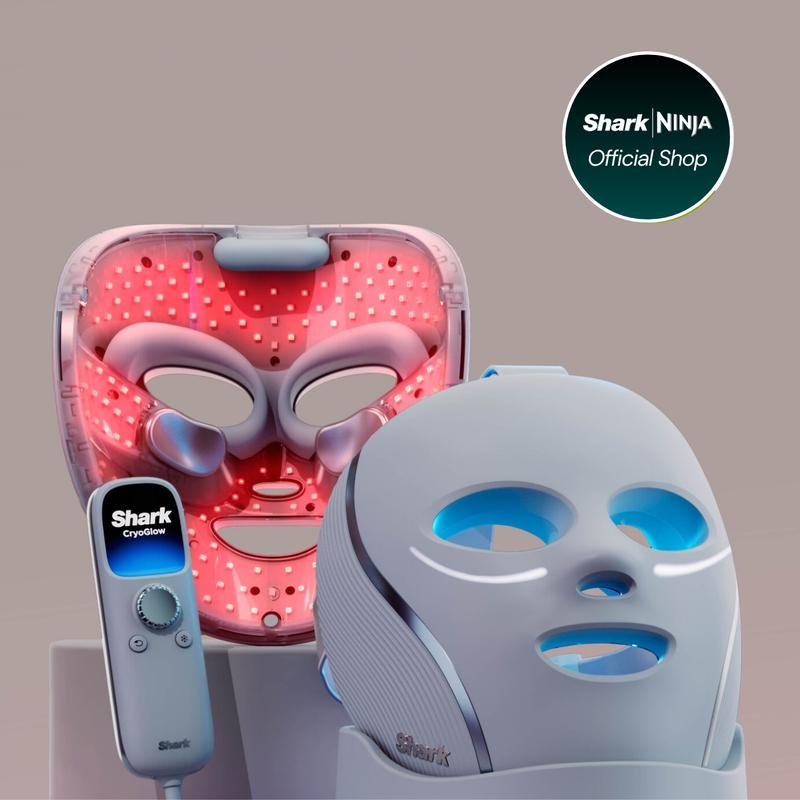 Shark CryoGlow LED-Maske + Kühlung der Augenpartie