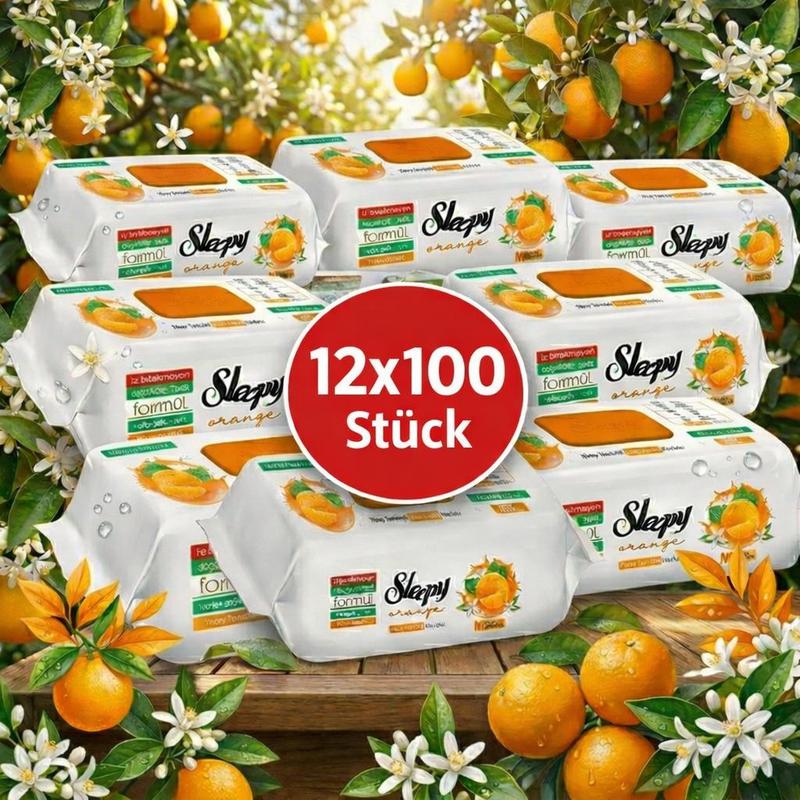 Sleepy Easy Clean 12x100 Orange Pomelo Ananas