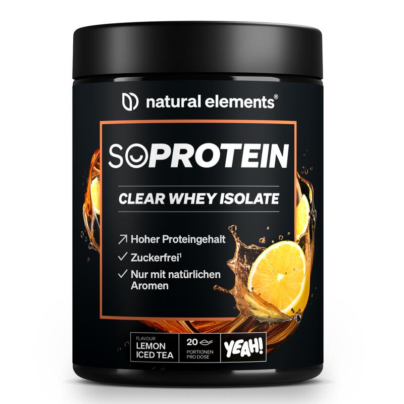 SoProtein Clear Whey Isolate Lemon Iced Tea