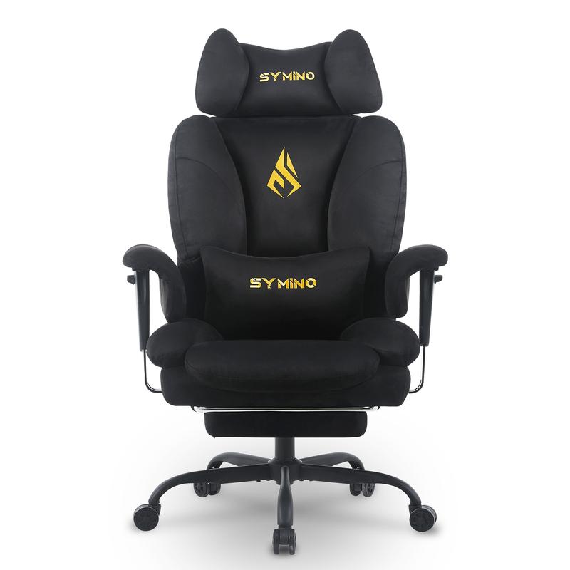 SYMINO Gaming Sofa, Gamer Sessel, ergonomischer Sessel Sofa mit Kunstfell